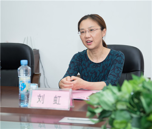 北京大学医学继续教育学院刘虹副院长一行到9227新葡的京集团考察指导